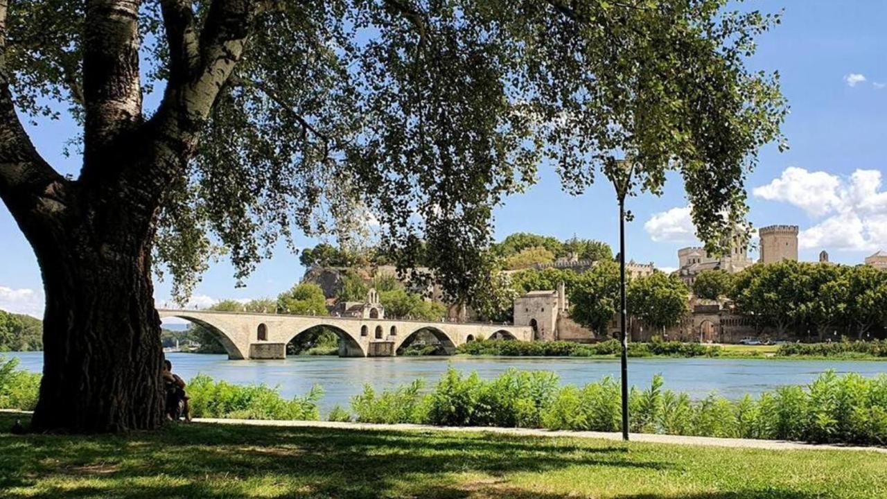 Appart Villa Magnolia Villeneuve Les Avignon - Provence エクステリア 写真