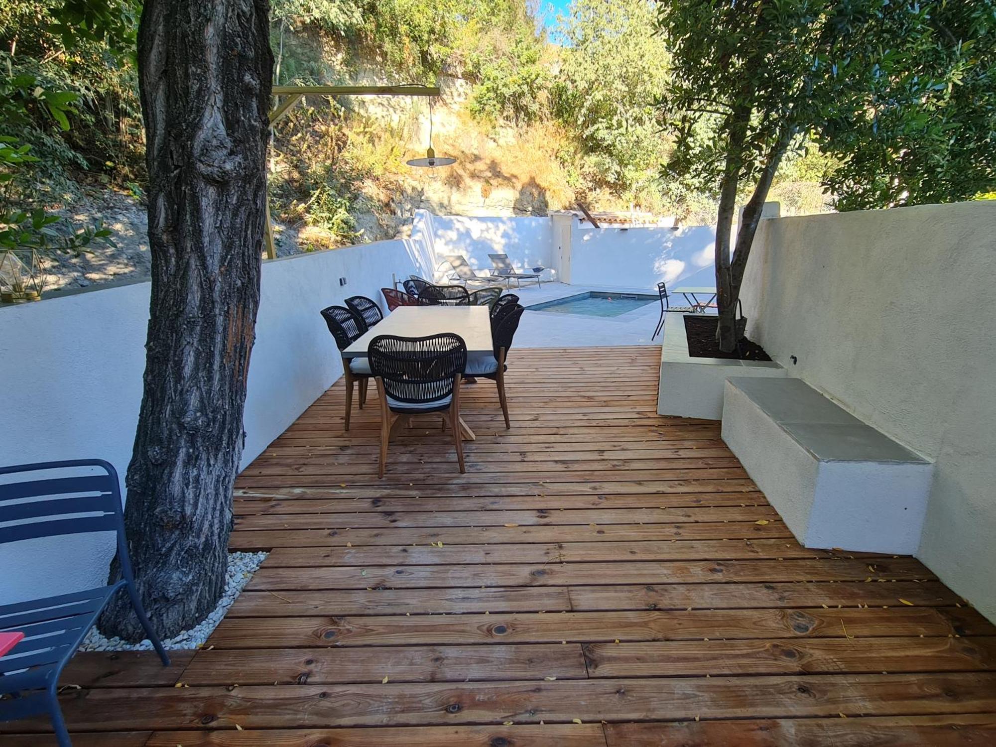 Appart Villa Magnolia Villeneuve Les Avignon - Provence エクステリア 写真