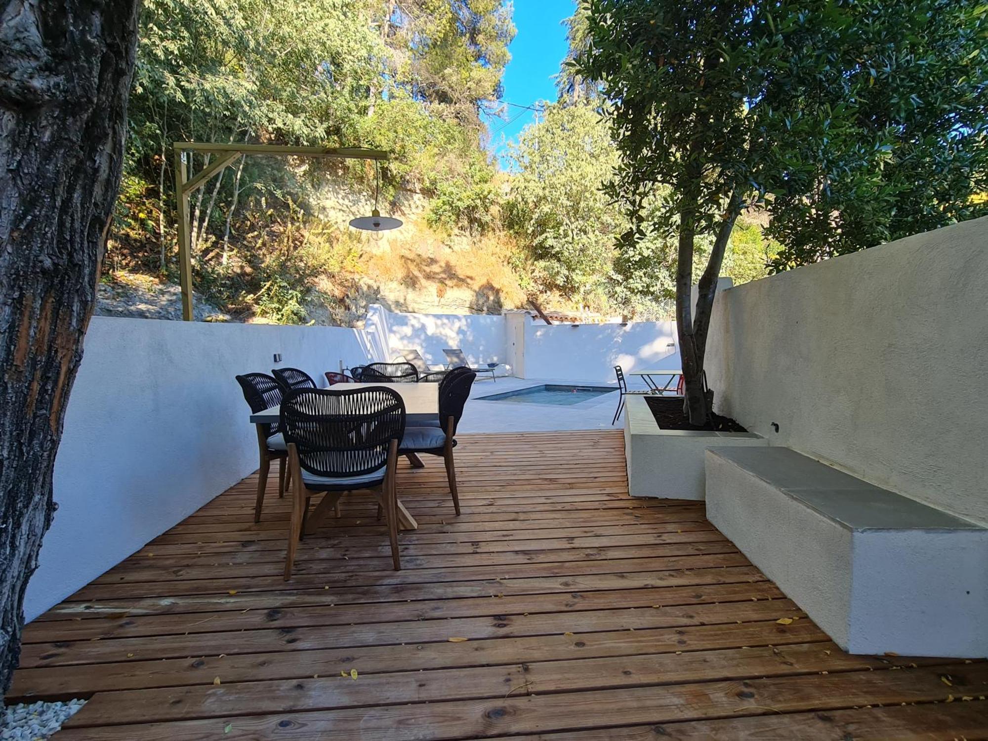 Appart Villa Magnolia Villeneuve Les Avignon - Provence エクステリア 写真